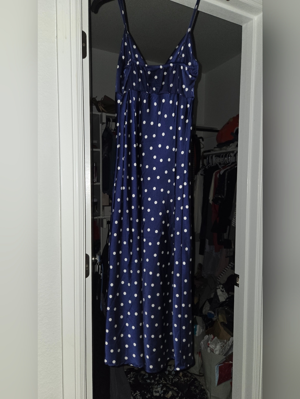 NWT - Oak & Trellis - Women's Satin Midi Dress XS